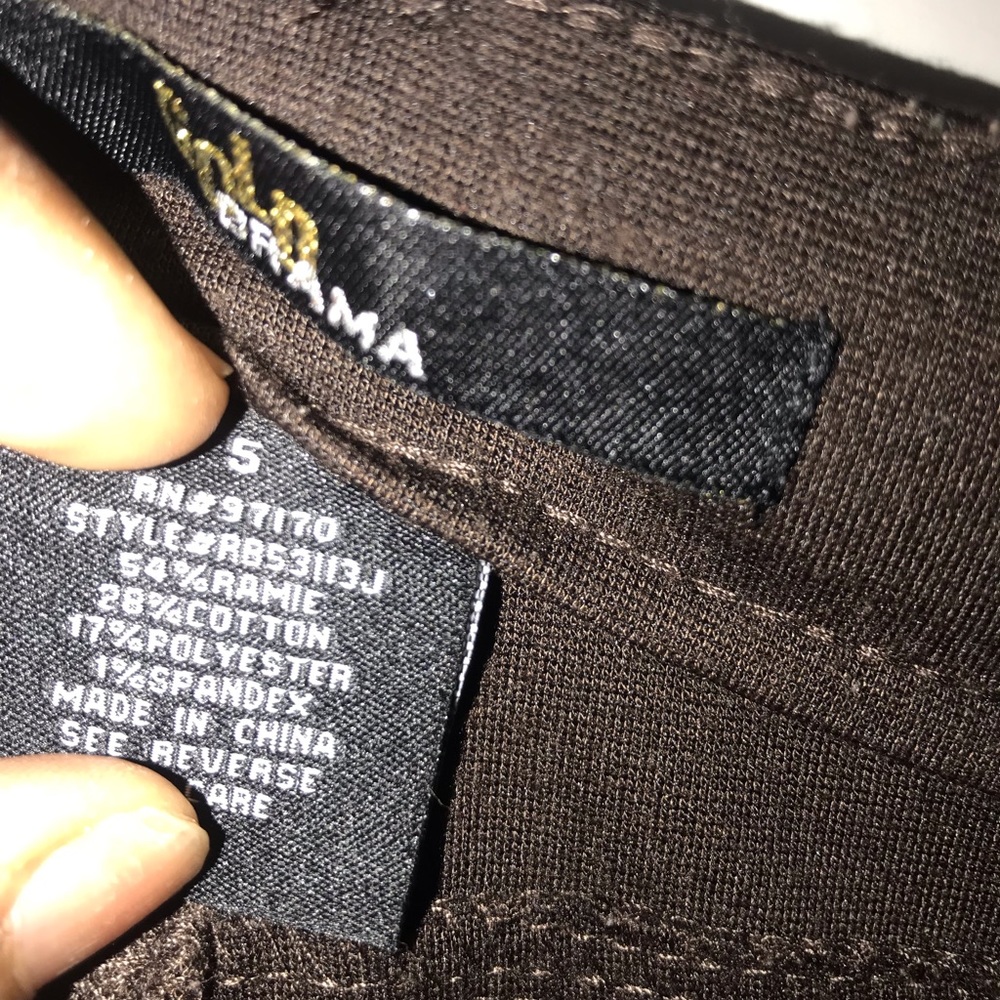 Used brown pants - Picture 2 of 4